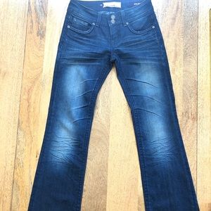 Vigoss Vintage Flare Distressed Jean